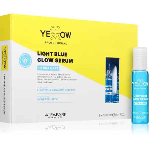 Yellow Professional Yellow Professional Hydra Care Light Blue Serum serum za osvetljevanje za vse tipe las 6x13 ml