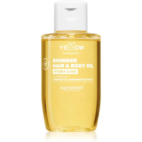 Yellow Professional Yellow Professional Hydra Care Shimmer Hair & Body Oil vlažilno olje za vse tipe las 100 ml
