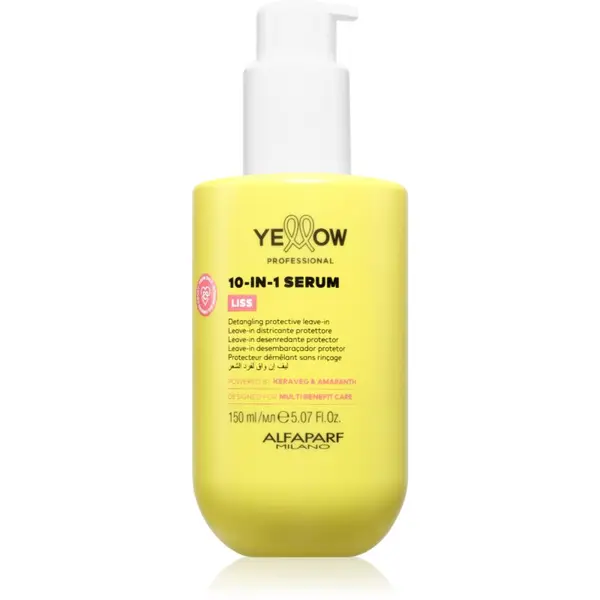 Yellow Professional Yellow Professional Liss 10-IN-1 Serum serum brez spiranja za glajenje las 150 ml