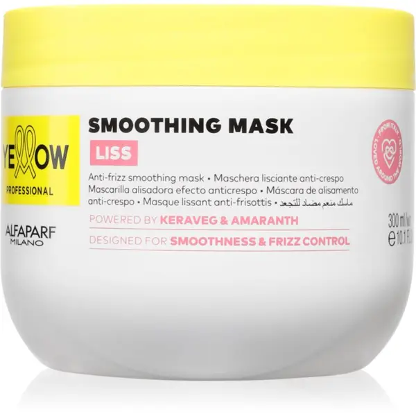 Yellow Professional Yellow Professional Liss Smoothing Mask hranilna maska za gladke in sijoče lase 300 ml