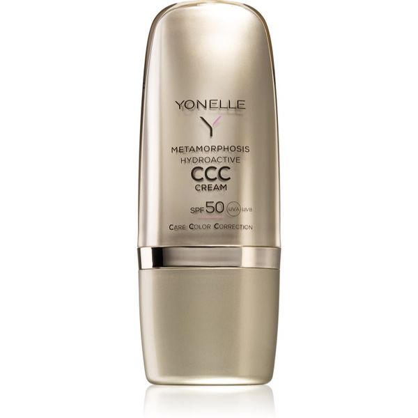 Yonelle Yonelle Metamorphosis tonizirajoča vlažilna krema SPF 50 odtenek 02 Sun Touch 30 ml
