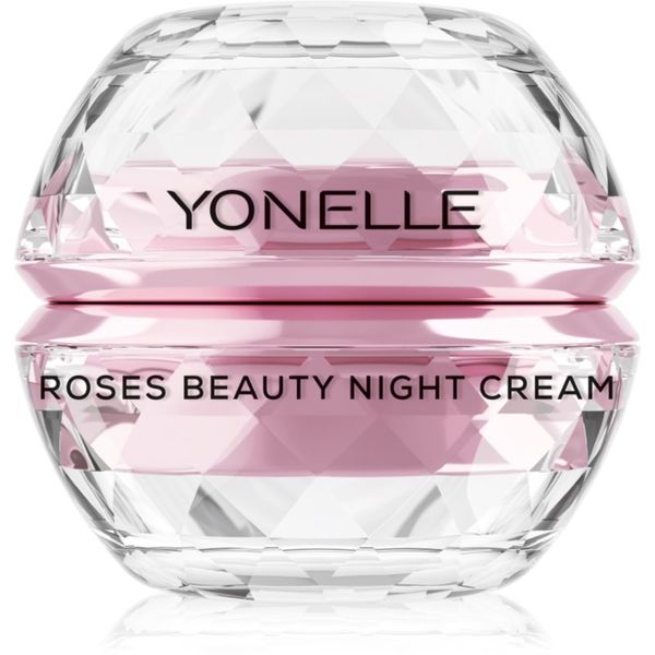 Yonelle Yonelle Roses pomlajevalna nočna krema za obraz in predel okoli oči 50 ml