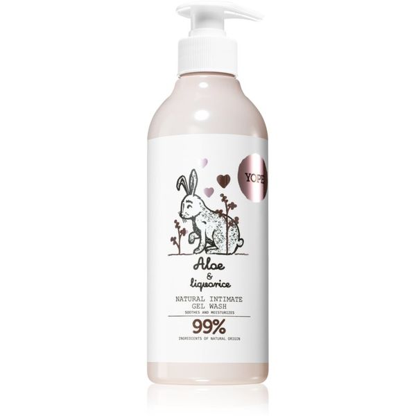 Yope Yope Aloe & Liquorice gel za intimno higieno 300 ml