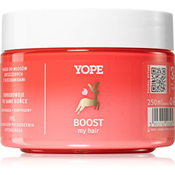 Yope Yope BOOST my hair obnovitvena maska za poškodovane lase 250 ml