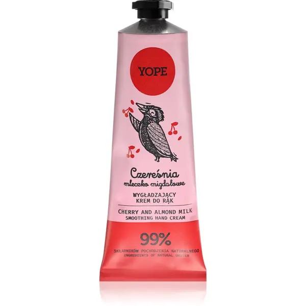 Yope Yope Cherry & Almond Milk naravna krema za roke 50 ml