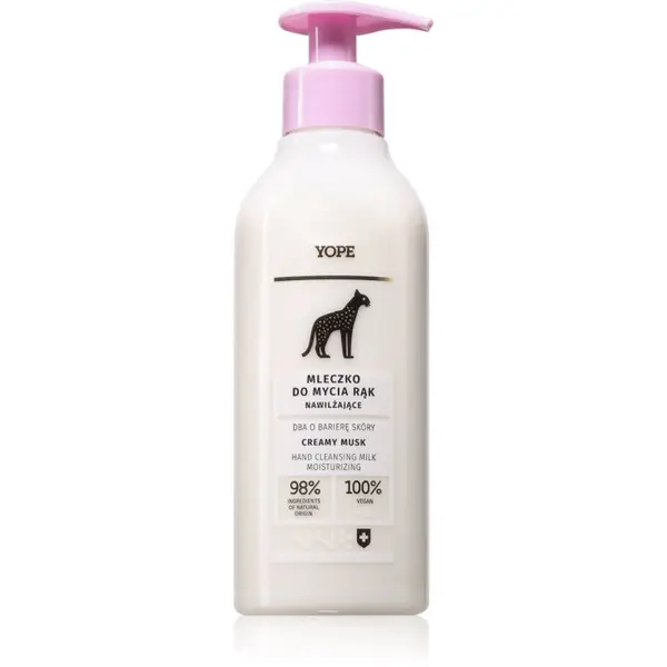 Yope Yope Creamy Musk tekoče milo za roke z vlažilnim učinkom 300 ml