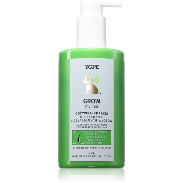 Yope Yope Grow My Hair balzam za volumen za šibke lase 300 ml
