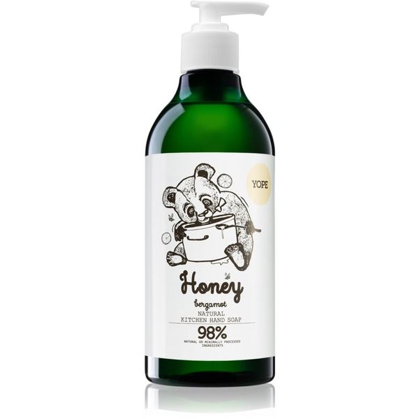 Yope Yope Honey & Bergamot tekoče milo za roke 500 ml