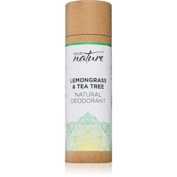 Your Nature Your Nature Natural Deodorant trdi dezodorant Lemongrass & Tea Tree 70 g