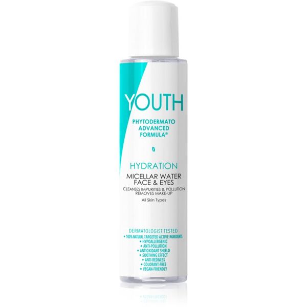 YOUTH YOUTH Hydration Micellar Water Face & Eyes čistilna micelarna voda za obraz in oči 100 ml