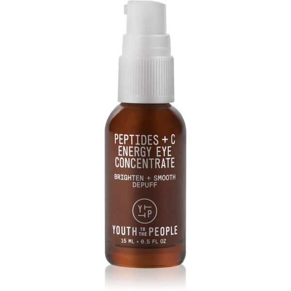 Youth To The People Youth To The People Peptides + C Energy Eye Concentrate koncentrirani serum za predel okoli oči z vitaminom C 15 ml