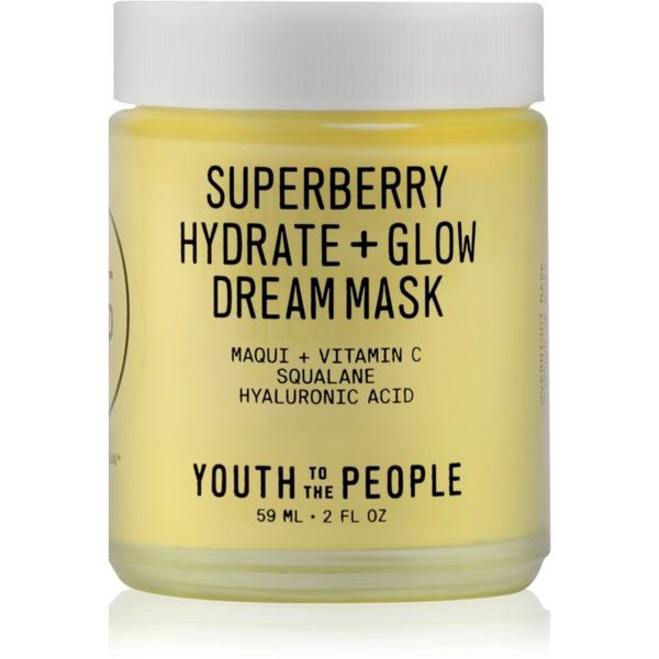 Youth To The People Youth To The People Superberry Dream Mask maska za osvetljevanje kože in hidratacijo 59 ml