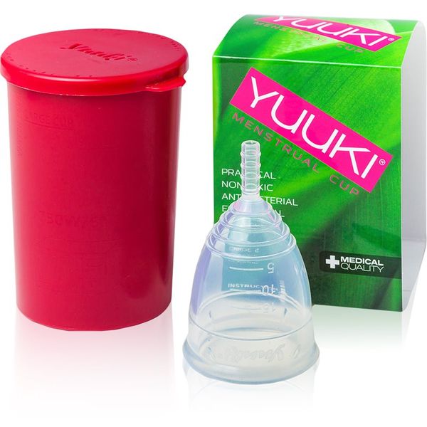 Yuuki Yuuki Classic 1 + cup menstrualna skodelica velikost small (⌀ 41 mm, 14 ml) 1 kos