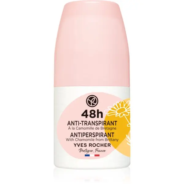 Yves Rocher Yves Rocher 48 H anti-transpirant roll-on s kamilico 50 ml