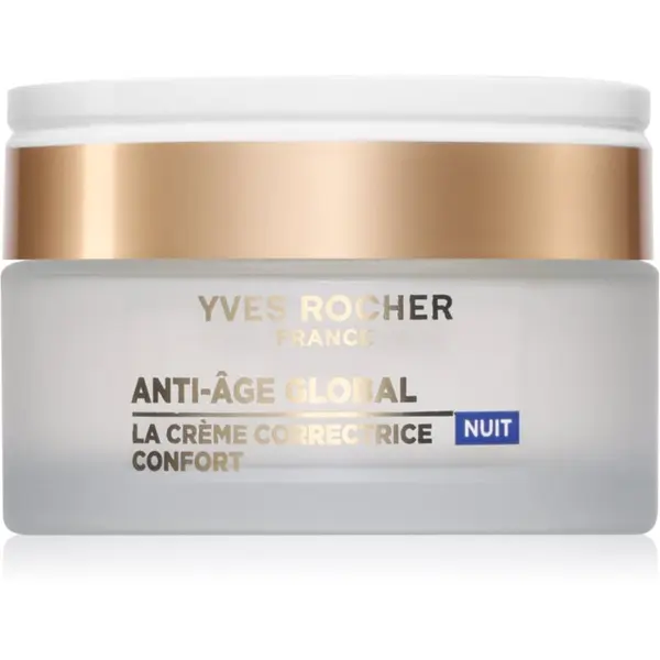Yves Rocher Yves Rocher Anti-Age Global nočna regeneracijska krema proti gubam 50 ml