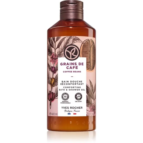 Yves Rocher Yves Rocher Bain de Nature negovalni gel za prhanje Coffee Beans 400 ml