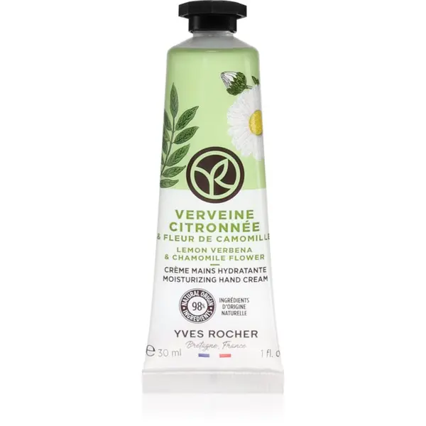 Yves Rocher Yves Rocher Lemon Verbena & Chamomile Flower krema za roke dišave Lemon Verbena & Chamomile Flower 30 ml