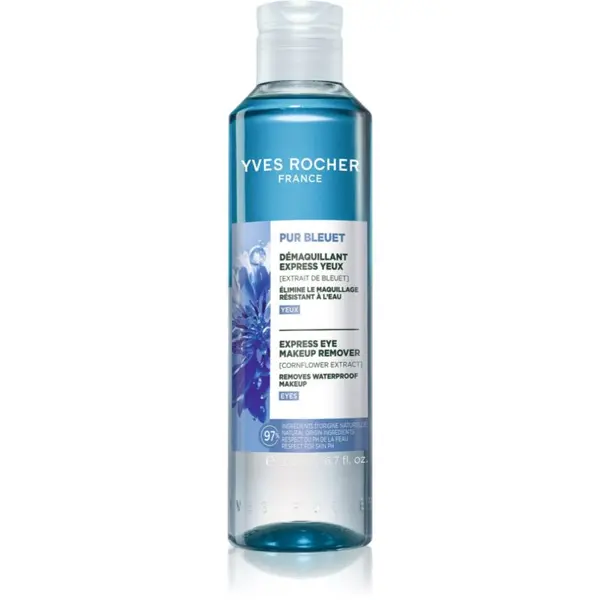Yves Rocher Yves Rocher Pur Bleuet dvofazni odstranjevalec ličil za okoli oči 200 ml