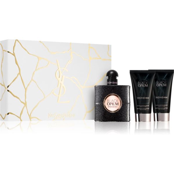 Yves Saint Laurent Yves Saint Laurent Black Opium darilni set za ženske