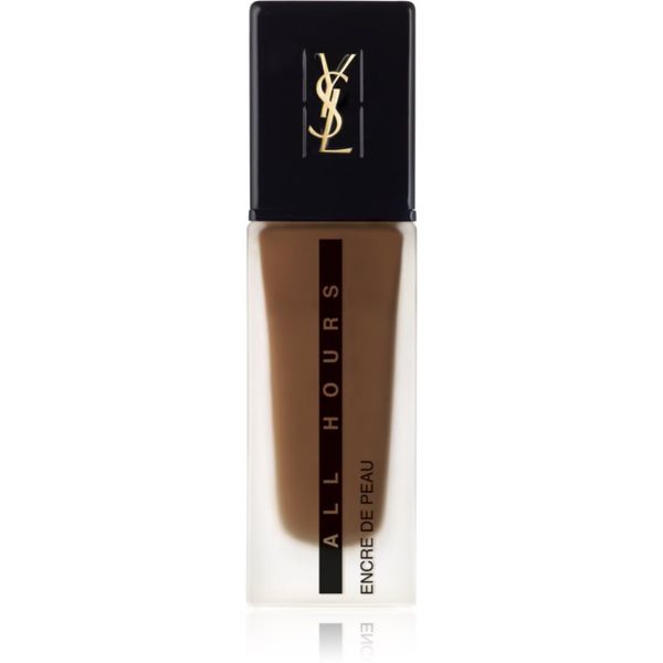 Yves Saint Laurent Yves Saint Laurent Encre de Peau All Hours Foundation dolgoobstojen tekoči puder SPF 20 odtenek B 90 Ebony 25 ml