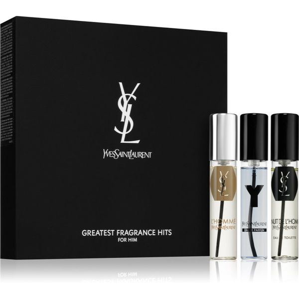 Yves Saint Laurent Yves Saint Laurent Greatest Fragrance Hits For Him darilni set za moške