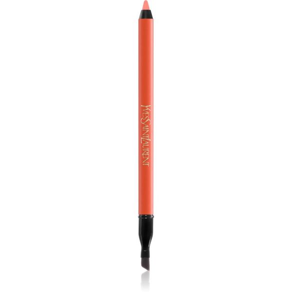 Yves Saint Laurent Yves Saint Laurent Lines Liberated dolgoobstojni svinčnik za oči za ženske 12 Obsessive Tangerine 1.2 g