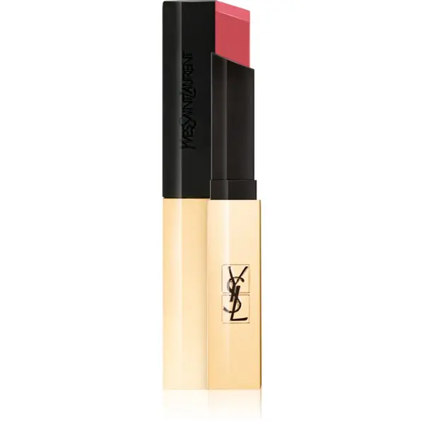 Yves Saint Laurent Yves Saint Laurent Rouge Pur Couture The Slim tanka matirajoča šminka z usnjenim učinkom odtenek 12 Nu Incongru 2,2 g