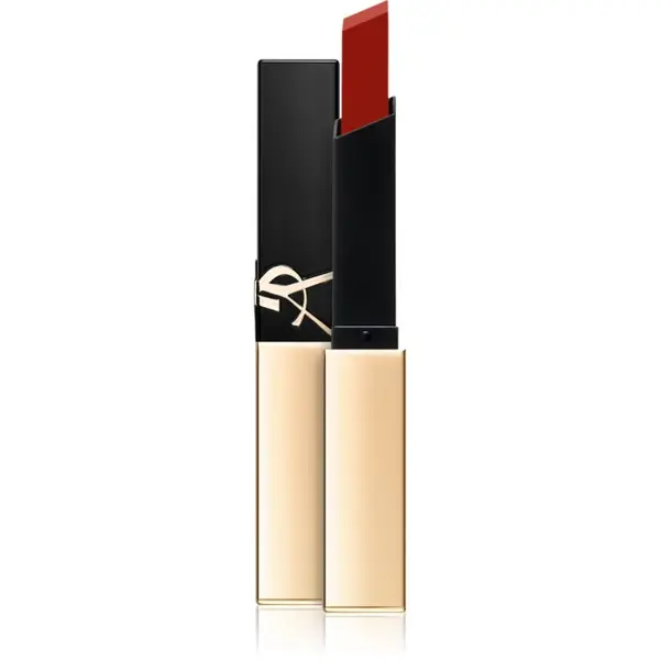 Yves Saint Laurent Yves Saint Laurent Rouge Pur Couture The Slim tanka matirajoča šminka z usnjenim učinkom odtenek 1966 2.2 g