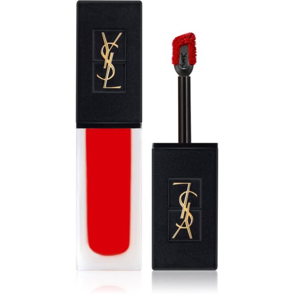 Yves Saint Laurent Yves Saint Laurent Tatouage Couture Velvet Cream visoko pigmentirana kremasta šminka z mat učinkom odtenek 201 Rouge Tatouage 6 ml