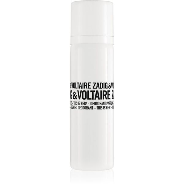 Zadig & Voltaire Zadig & Voltaire THIS IS HER! dezodorant v pršilu za ženske 100 ml