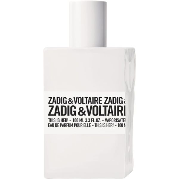 Zadig & Voltaire Zadig & Voltaire THIS IS HER! parfumska voda za ženske 100 ml