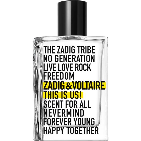 Zadig & Voltaire Zadig & Voltaire THIS IS US! toaletna voda uniseks 50 ml