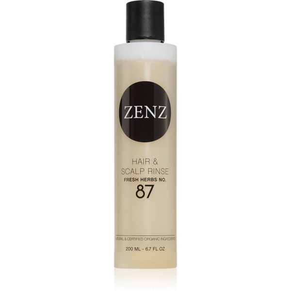 ZENZ Organic ZENZ Organic Fresh Herbs No. 87 intenzivna nega za obnovo lasišča 200 ml