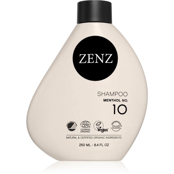 ZENZ Organic ZENZ Organic Menthol No. 10 šampon za mastne lase in lasišče 250 ml