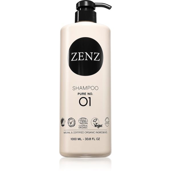 ZENZ Organic ZENZ Organic Pure No. 01 vlažilni šampon brez dišav 1000 ml