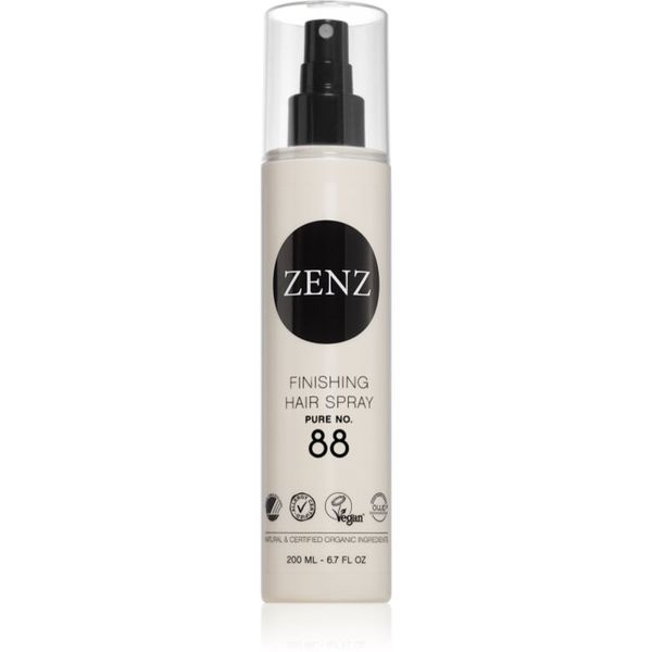 ZENZ Organic ZENZ Organic Pure No. 88 lak za lase z ekstra močnim utrjevanjem 200 ml