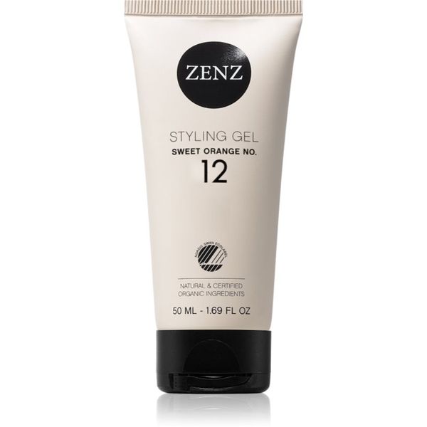 ZENZ Organic ZENZ Organic Sweet Orange No. 12 stiling gel z vlažilnim učinkom 50 ml