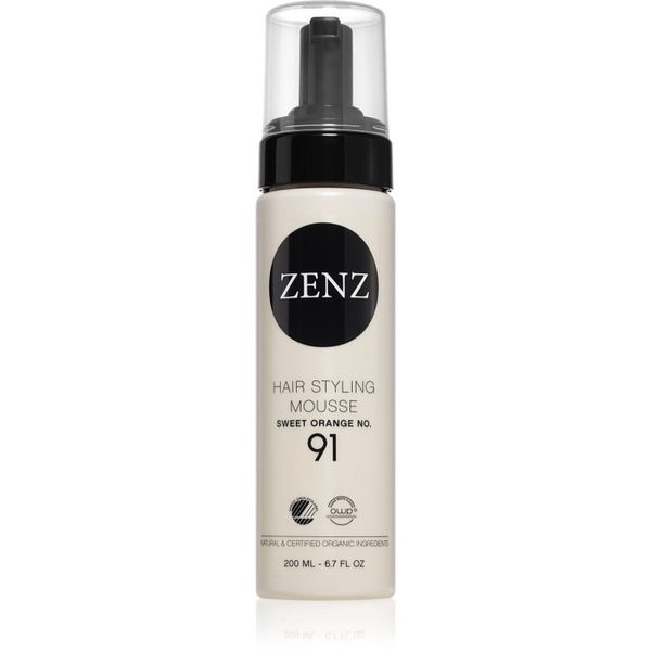 ZENZ Organic ZENZ Organic Sweet Orange No. 91 penasti utrjevalec za lase za poškodovane lase 200 ml