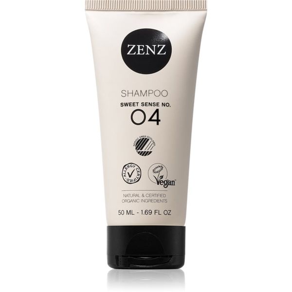 ZENZ Organic ZENZ Organic Sweet Sense No. 04 vlažilni šampon za volumen las 50 ml