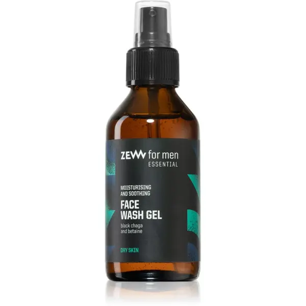 Zew For Men Zew For Men Essential Face Wash Gel vlažilni čistilni gel za suho in občutljivo kožo 100 ml
