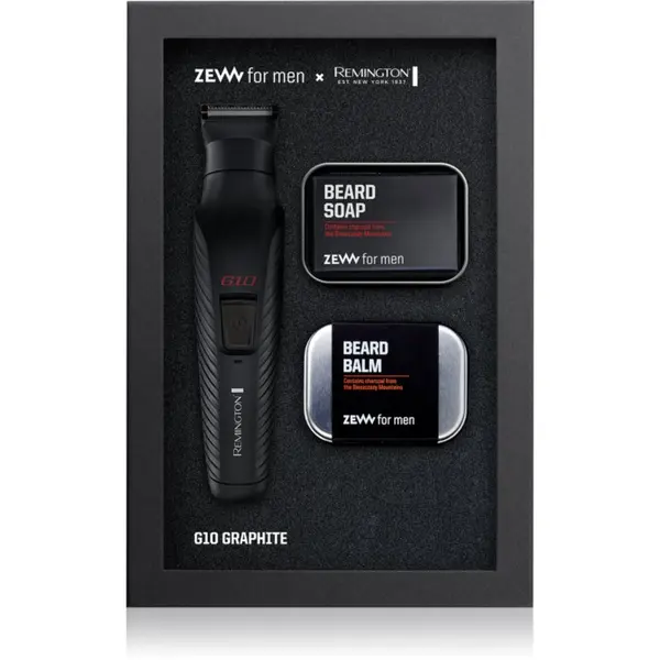 Zew For Men Zew For Men Remington G10 Graphite set za prirezovanje dlačic na bradi in telesu