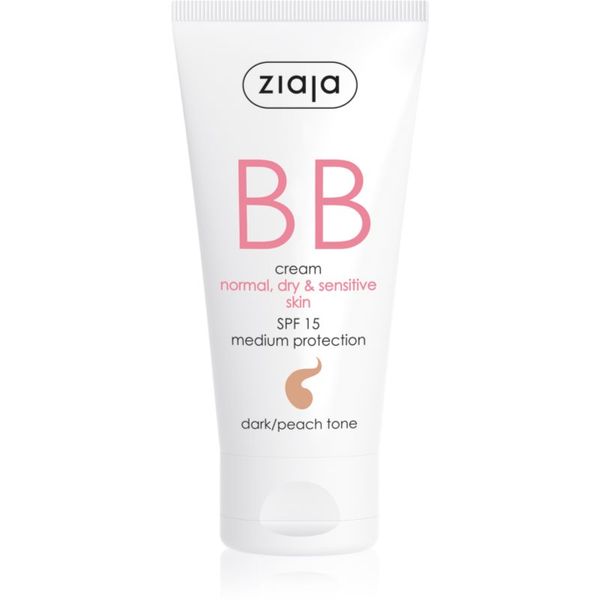 Ziaja Ziaja BB Cream BB krema za normalno in suho kožo odtenek Dark Peach 50 ml