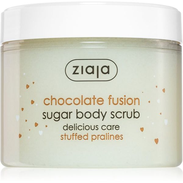 Ziaja Ziaja Chocolate Fusion sladkorni piling za telo 300 ml