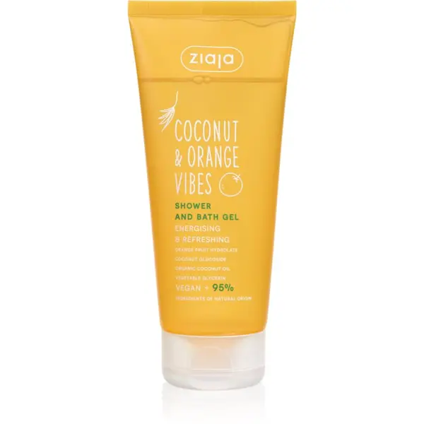 Ziaja Ziaja Coconut & Orange Vibes gel za prhanje in kopanje 200 ml