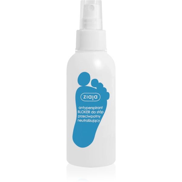 Ziaja Ziaja Foot Care antiperspirant v pršilu za noge 100 ml