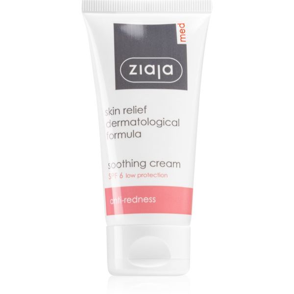 Ziaja Med Ziaja Med Acne Lesions pomirjevalna in vlažilna krema SPF 6 50 ml