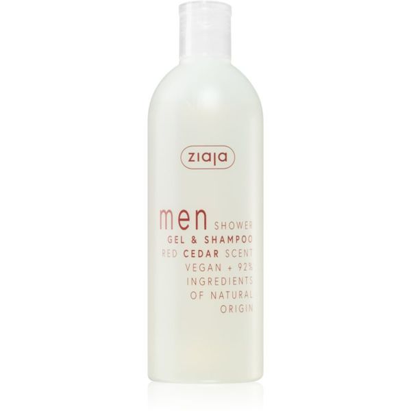 Ziaja Ziaja Men šampon in gel za prhanje 2v1 Red Cedar 400 ml