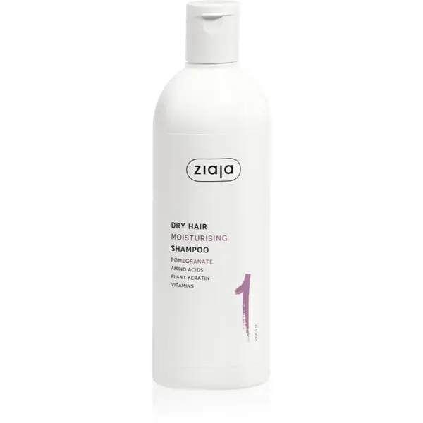 Ziaja Ziaja Plant Essentials Pomegranate vlažilni šampon za suhe lase 400 ml