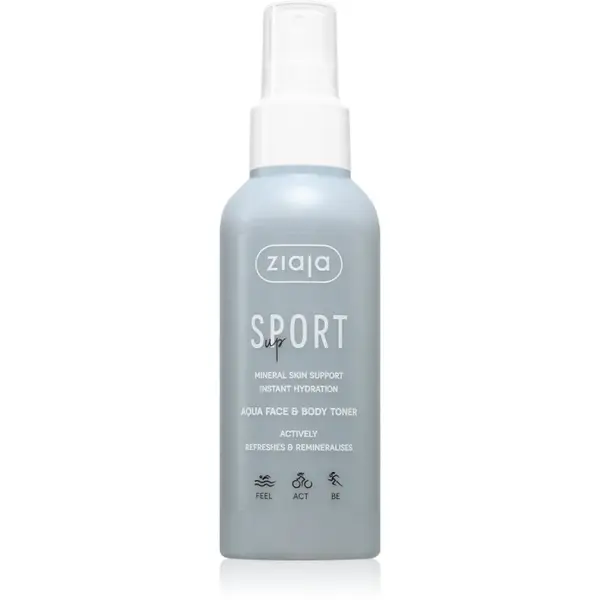 Ziaja Ziaja Sport Up Aqua Face And Body Toner tonik za telo in obraz 120 ml