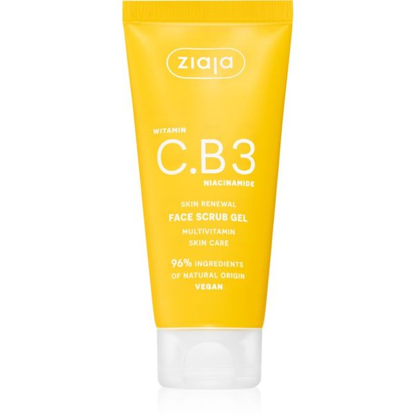 Ziaja Ziaja Vitamin C.B3 Niacinamide čistilni piling gel za obraz 100 ml